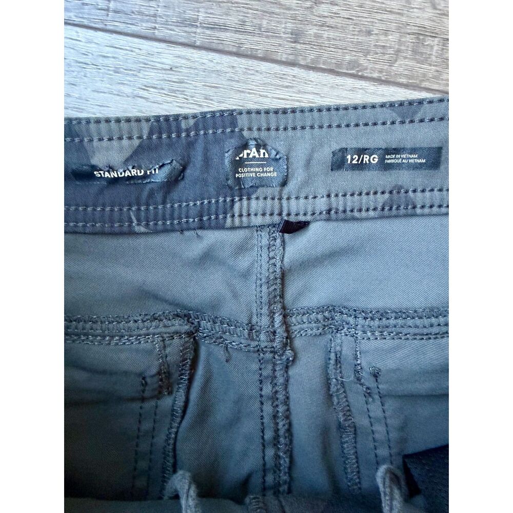 Prana Halle Jogger Outdoor Gray Camo Pant Standard Fit Womens 12 - Picture 5 of 7